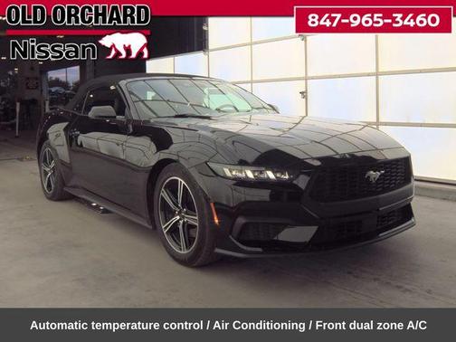 Shadow Black 2024 Ford Mustang EcoBoost Premium
