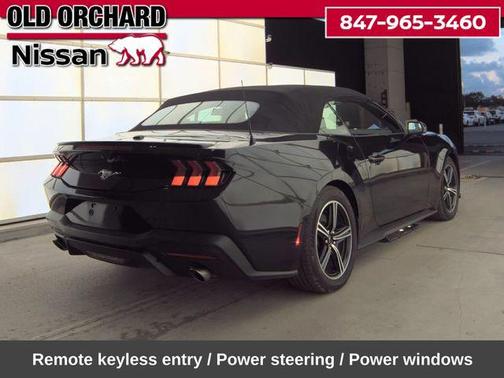 Shadow Black 2024 Ford Mustang EcoBoost Premium