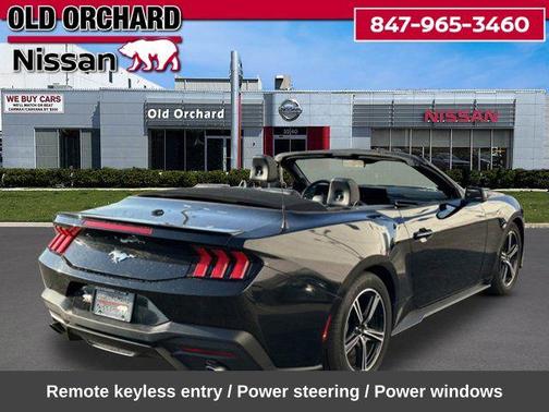Shadow Black 2024 Ford Mustang EcoBoost Premium