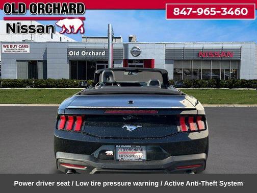 Shadow Black 2024 Ford Mustang EcoBoost Premium