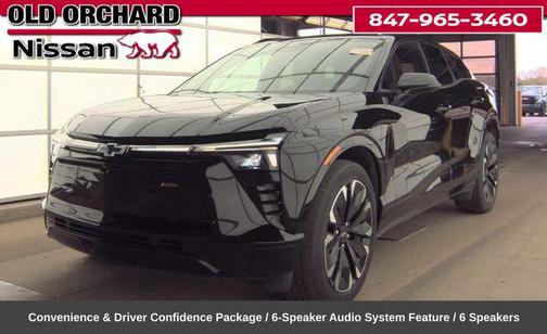 Black 2024 Chevrolet Blazer EV eAWD RS