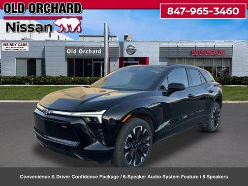 Black 2024 Chevrolet Blazer EV eAWD RS