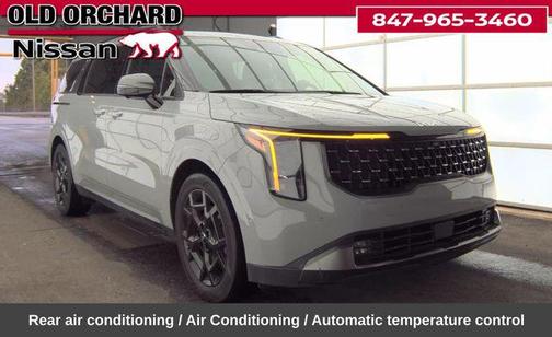 Ceramic Silver 2025 Kia Carnival SX