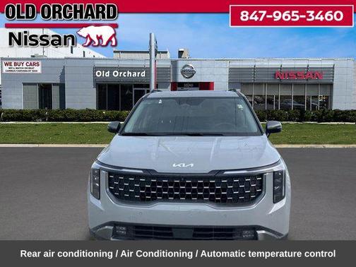 Ceramic Silver 2025 Kia Carnival SX