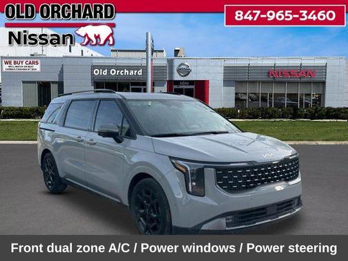 Ceramic Silver 2025 Kia Carnival SX