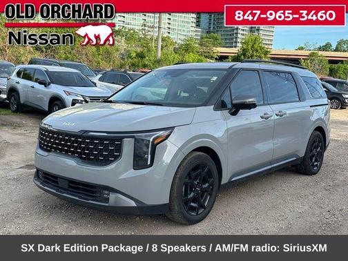 Ceramic Silver 2025 Kia Carnival SX