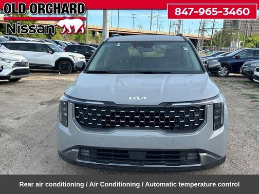 Ceramic Silver 2025 Kia Carnival SX