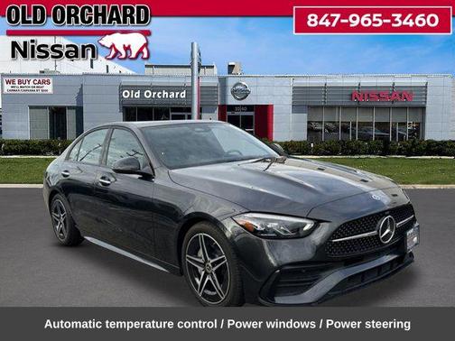 Gray 2023 Mercedes-Benz C-Class C 300 4MATIC