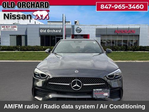 Gray 2023 Mercedes-Benz C-Class C 300 4MATIC