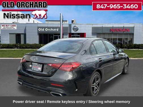 Gray 2023 Mercedes-Benz C-Class C 300 4MATIC
