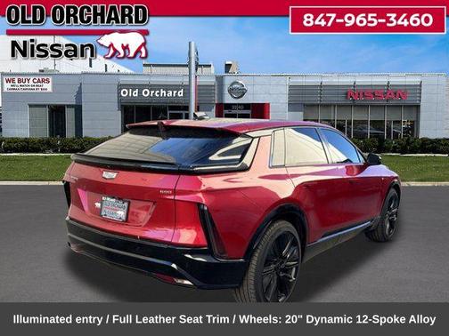 Radiant Red Tintcoat 2024 Cadillac LYRIQ Sport
