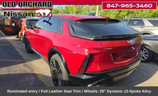 Radiant Red Tintcoat 2024 Cadillac LYRIQ Sport