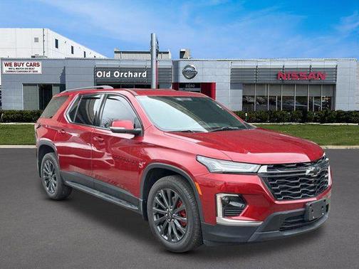 Radiant Red Tintcoat 2023 Chevrolet Traverse RS