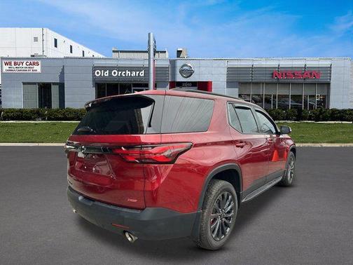 Radiant Red Tintcoat 2023 Chevrolet Traverse RS