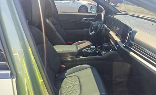 Jungle Green 2025 Kia Sportage Plug-In Hybrid X-Line