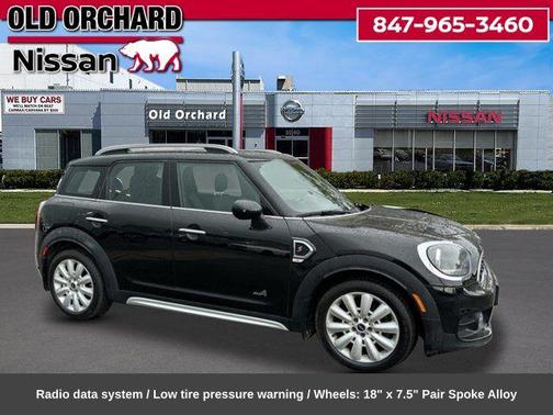 Midnight Black Metallic 2019 MINI Countryman Cooper S ALL4