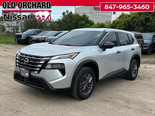 Brilliant Silver Metallic 2025 Nissan Rogue S