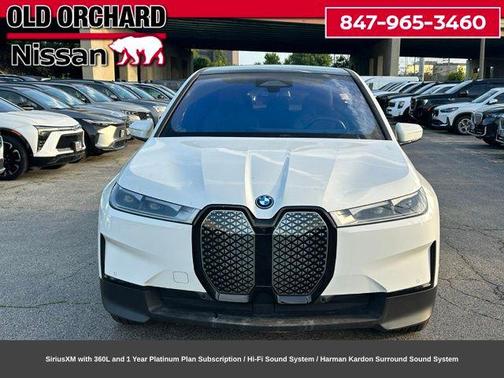 Alpine White 2025 BMW iX xDrive50