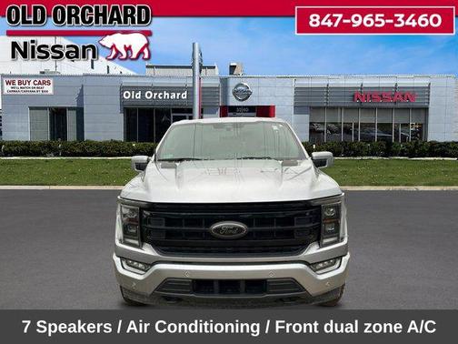 Silver 2022 Ford F-150 Lariat