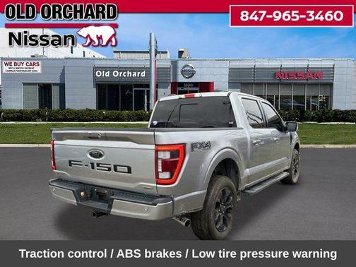 Silver 2022 Ford F-150 Lariat