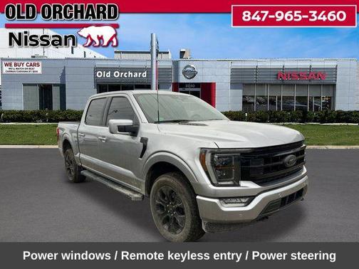 Silver 2022 Ford F-150 Lariat