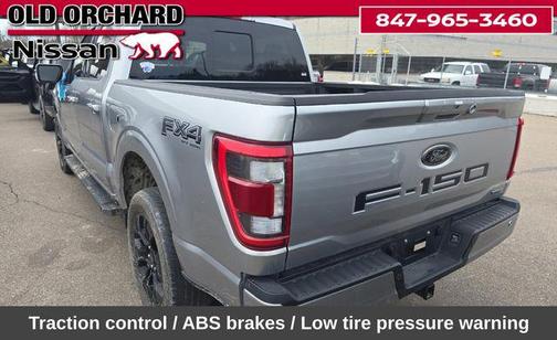 Silver 2022 Ford F-150 Lariat