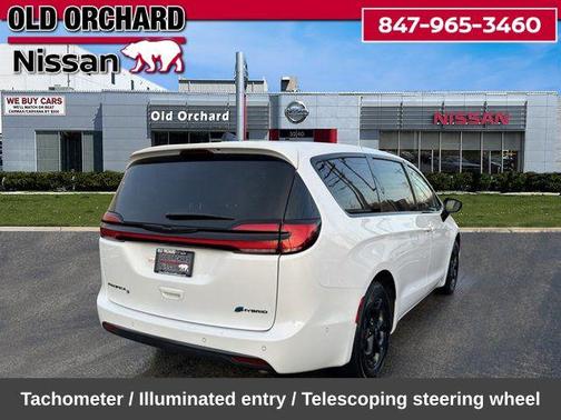 Bright White Clearcoat 2024 Chrysler Pacifica Hybrid S Appearance Pkg
