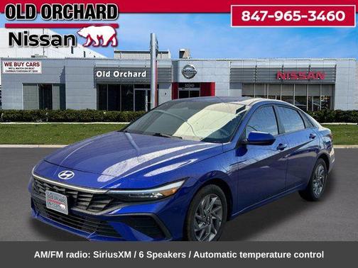 Intense Blue 2024 Hyundai ELANTRA SEL