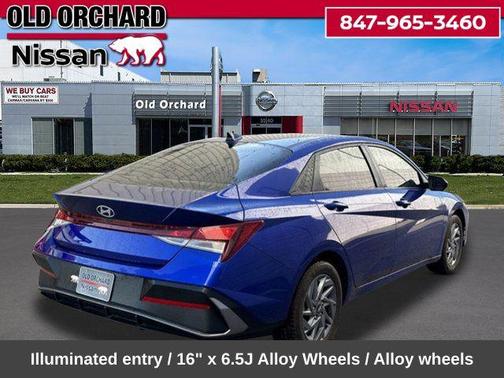 Intense Blue 2024 Hyundai ELANTRA SEL