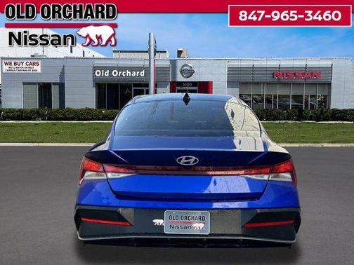 Intense Blue 2024 Hyundai ELANTRA SEL