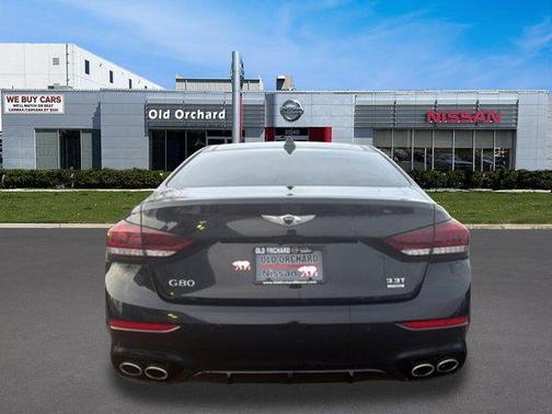 Black 2018 Genesis G80 3.3T Sport