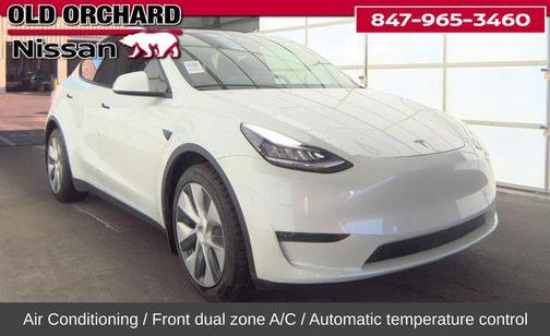 White 2020 Tesla Model Y Long Range Dual Motor All-Wheel Drive