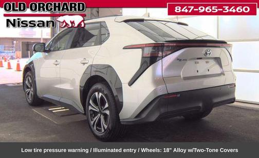 Silver Metallic 2023 Toyota bZ4X XLE