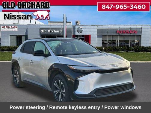 Silver Metallic 2023 Toyota bZ4X XLE