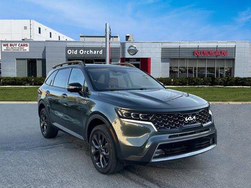 Aruba Green 2022 Kia Sorento SX