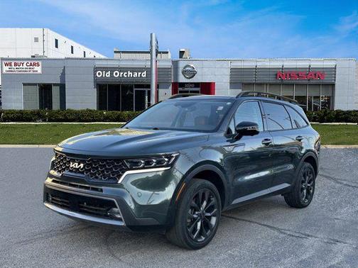 Aruba Green 2022 Kia Sorento SX