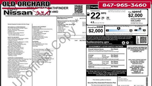 2023 Nissan Pathfinder Platinum 4WD