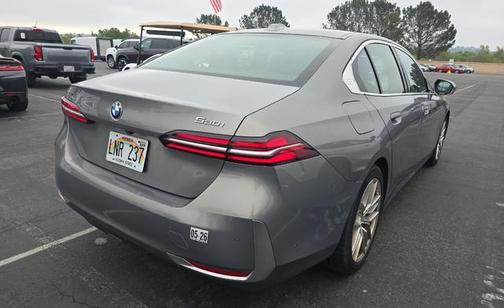 Gray Metallic 2024 BMW 530 xDrive