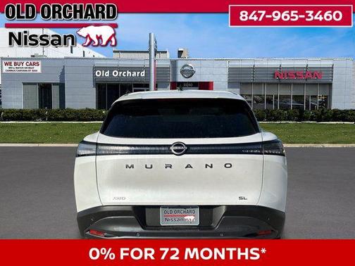Everest White Pearl Tricoat 2026 Nissan Murano SL
