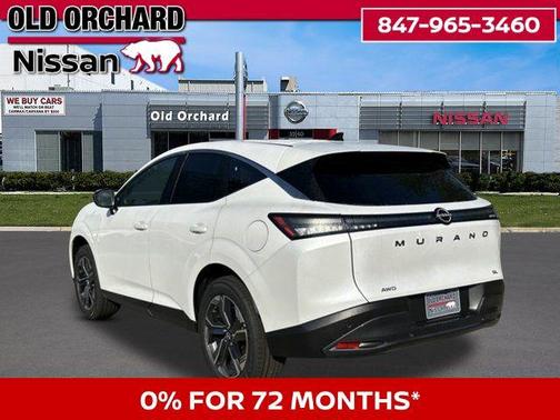 Everest White Pearl Tricoat 2026 Nissan Murano SL
