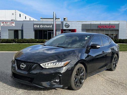 Super Black 2023 Nissan Maxima SR Xtronic CVT
