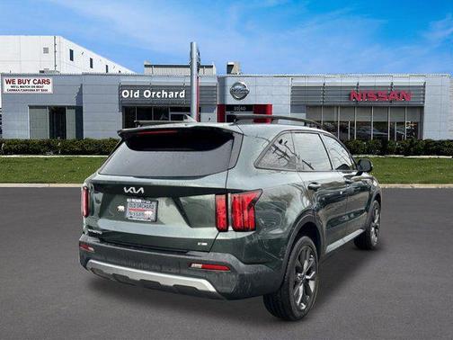 Aruba Green 2023 Kia Sorento SX