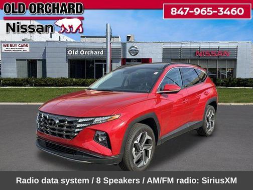 Calypso Red 2023 Hyundai TUCSON Limited