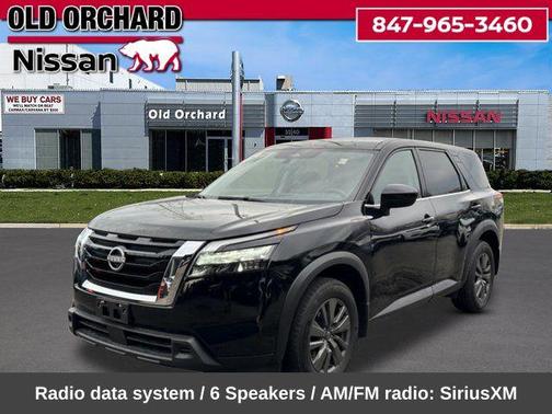 Super Black 2024 Nissan Pathfinder S 4WD