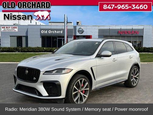 2022 Jaguar F-PACE SVR P550 AWD Automatic