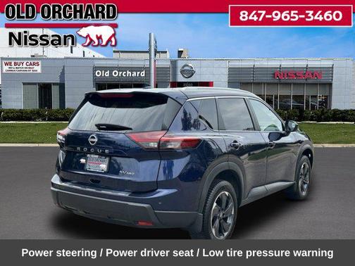 Deep Ocean Blue Pearl 2024 Nissan Rogue SV