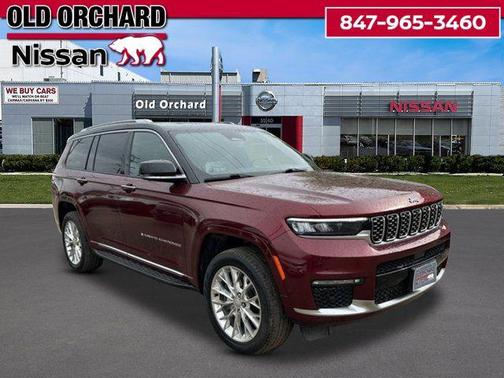 Velvet Red Pearlcoat 2021 Jeep Grand Cherokee L Summit