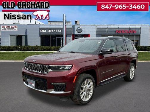 Velvet Red Pearlcoat 2021 Jeep Grand Cherokee L Summit