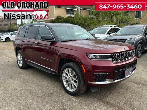 Velvet Red Pearlcoat 2021 Jeep Grand Cherokee L Summit
