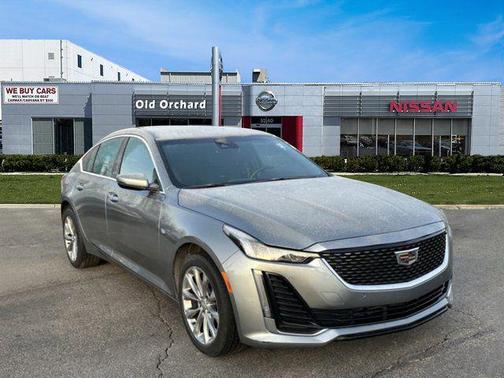 Argent Silver Metallic 2023 Cadillac CT5 Premium Luxury